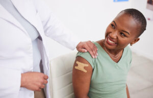 Doctor gave vaccine protection for virus to a black woman in clinic